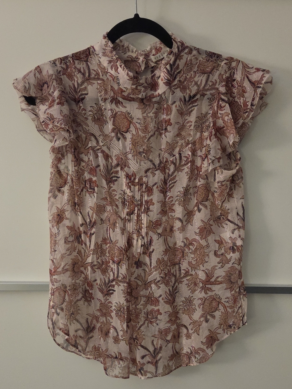 ​Veronica Beard "Luciana" Silk Top